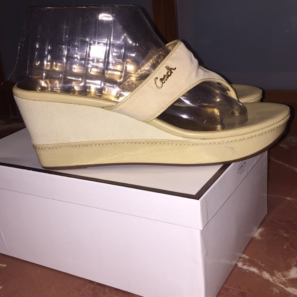 Coach wedge sandals - Picture 2 of 6